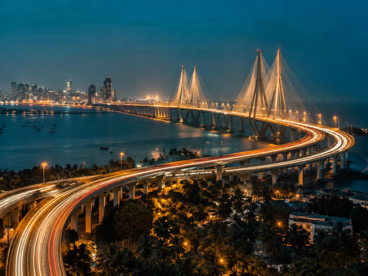 Under construction expressway through farmland near NAINA
